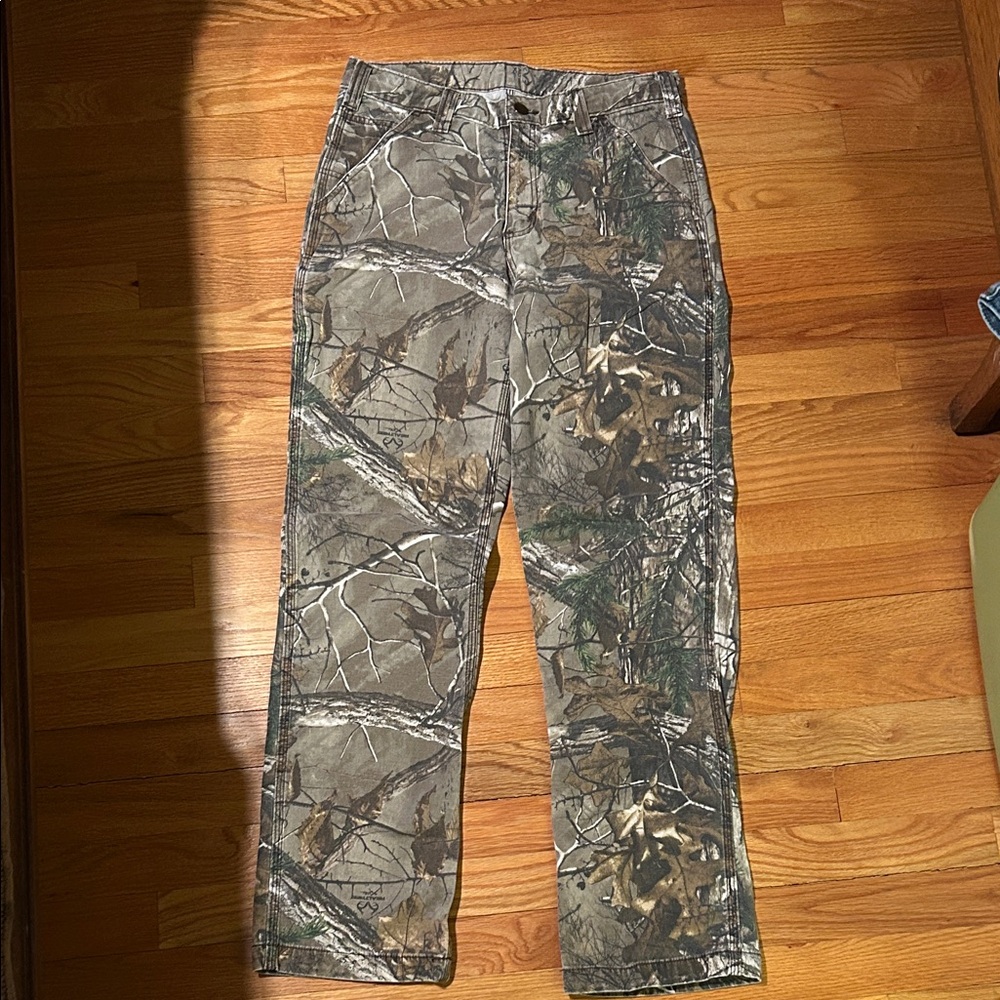 Carhartt Woodland Camouflage Pants